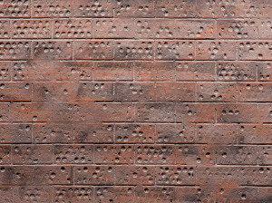 Трехмерное покрытие из стекловолокна с эффектом кирпича