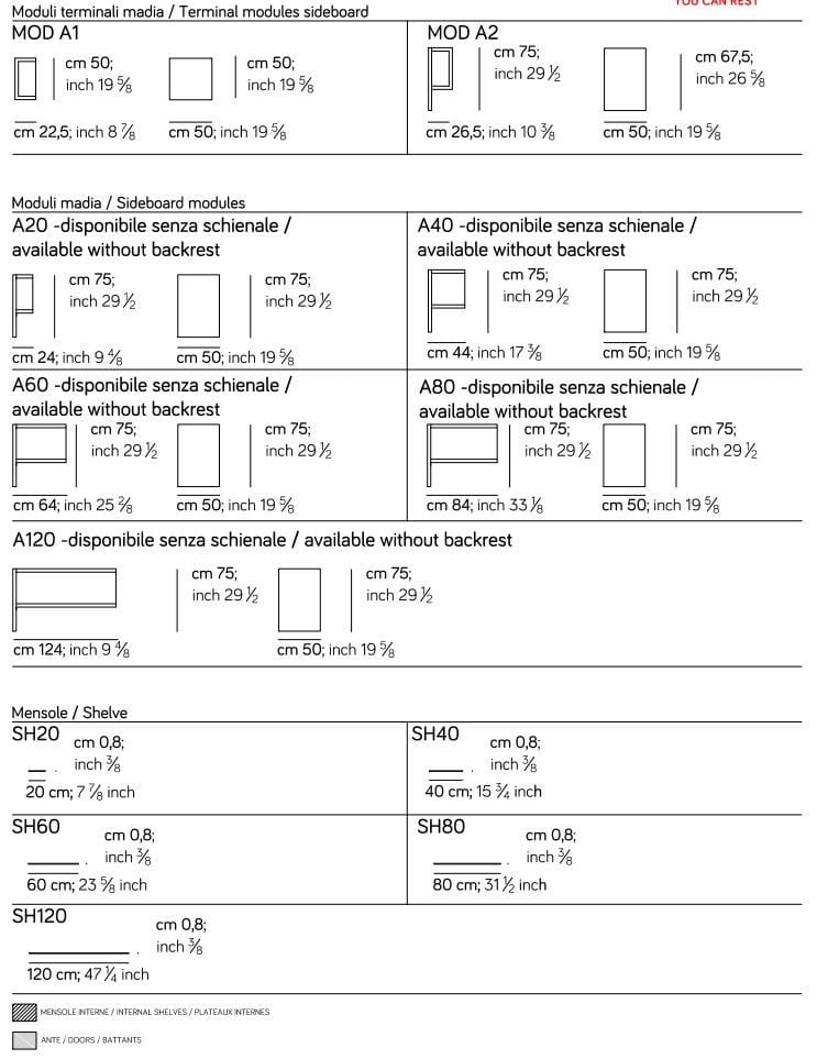 Шкаф с распашными дверями Amura система мнения 2 ARCH-00119676 - Вид №5