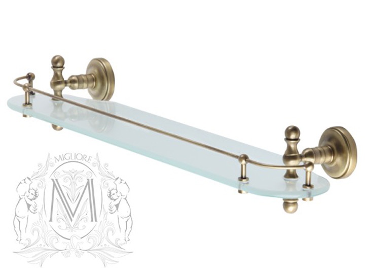 Полка MIGLIORE Mirella ML.MRL-M050.CR, хром  - Вид №3