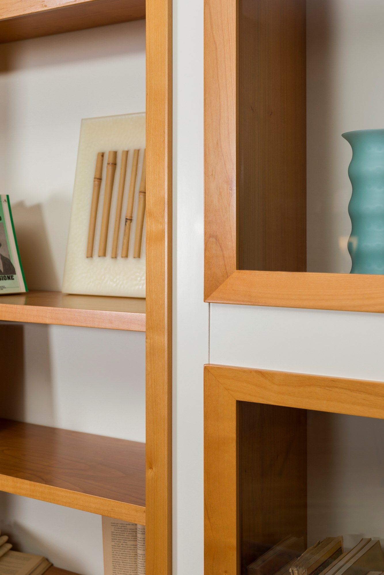 Секционный книжный шкаф из вишни Morelato Maschera ARCH-00115009 - Вид №5