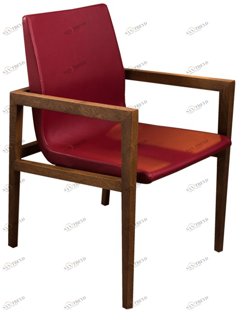 Duvivier Canapés Мягкое кожаное кресло с подлокотниками Gustave sun-id-1479125