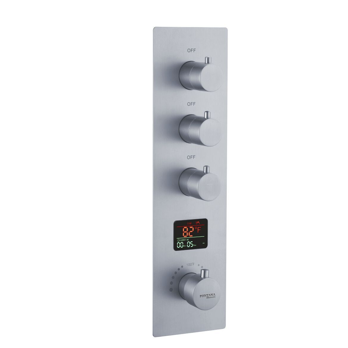 Термостатический электронный смеситель для душа с 4 отверстиями Fontana Showers VENDÔME ARCH-00087708 - Вид №1