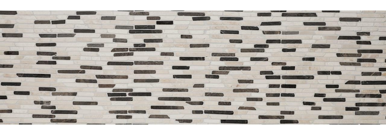 Отделка из белого мрамора и черного мрамора Mosaix ARCH-00079855 - Вид №3