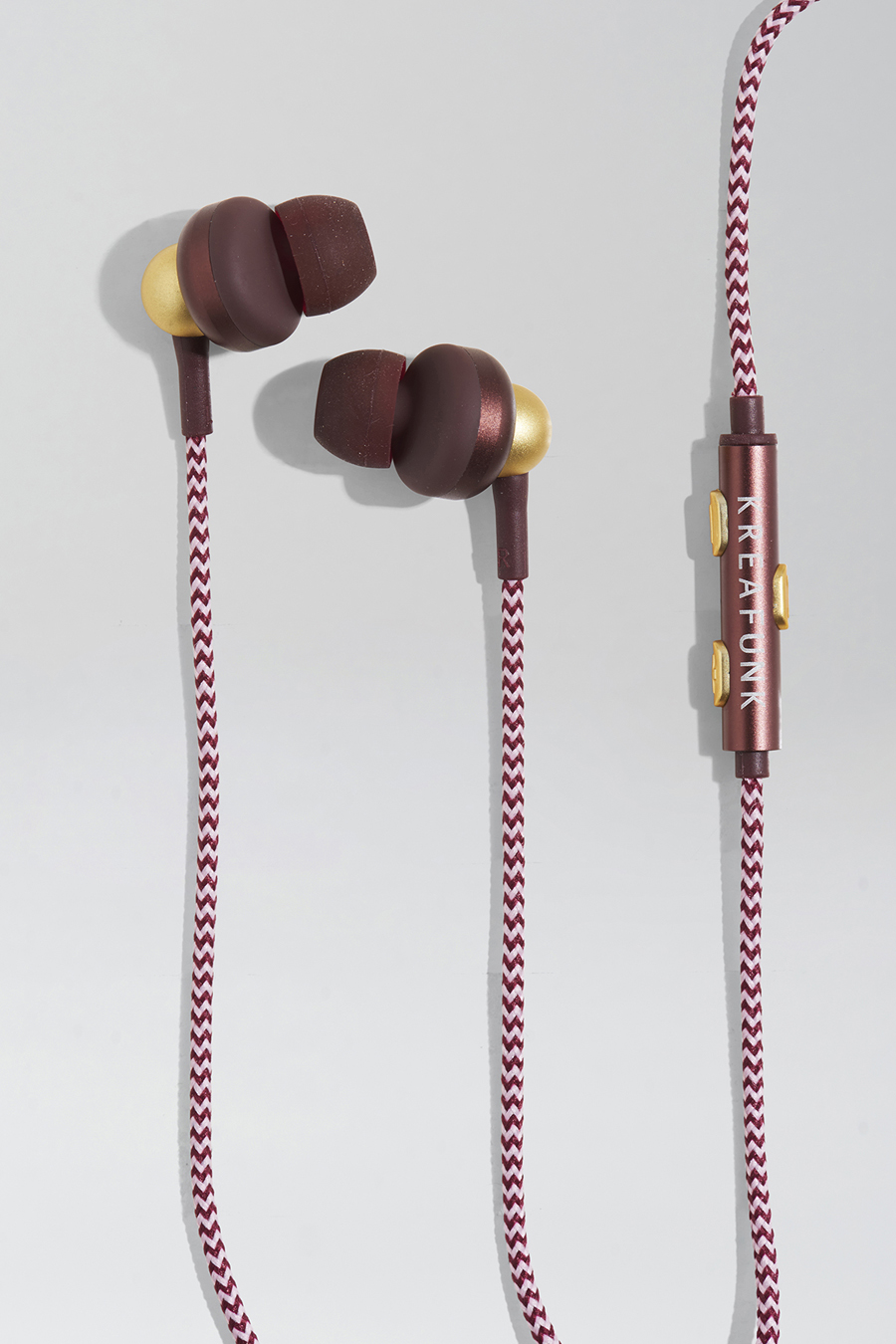 Наушники aGEM бордовые KREAFUNK KFTP77 - Вид №2