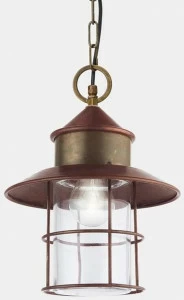 Il Fanale Подвесной светильник для улицы из металла Granaio 246.07.ort