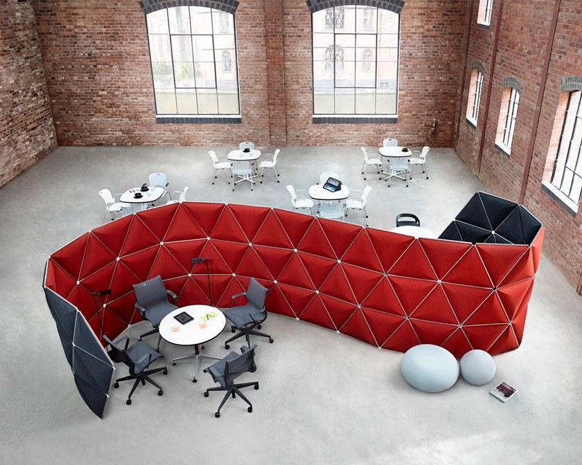 Herman Miller Эргономичное вращающееся офисное кресло из ткани с подлокотниками Setu sun-id-1496901 - Вид №9