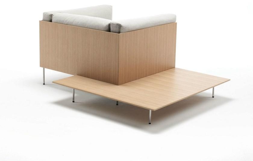 Living Divani Мягкое кресло со съемным чехлом из ткани с подлокотниками Rodwood sun-id-1424969 - Вид №2