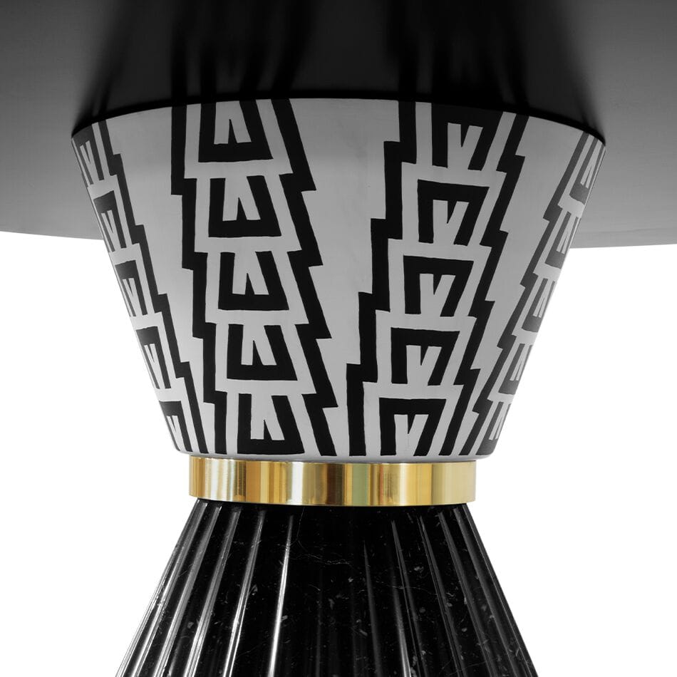 Черный мраморный стол для гостиной Marquina Essential Home SIDNEY ARCH-00047470 - Вид №6