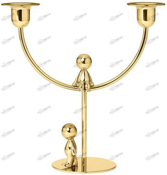 GHIDINI1961 Подсвечник из латуни Omini Sg606pb112