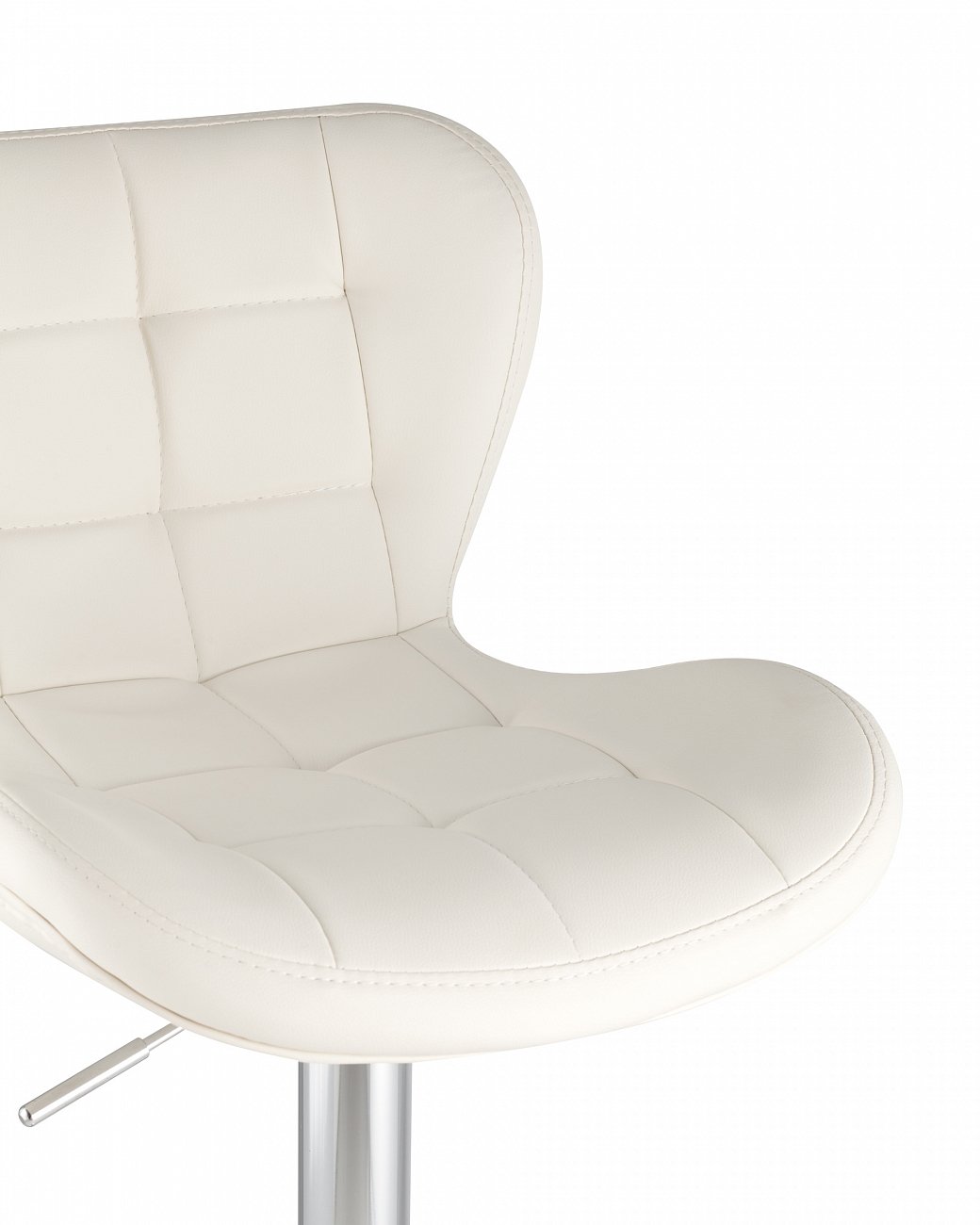 Стул барный регулируемый белый "Порше" STOOL GROUP  00-3882043 Белый  - Вид №4