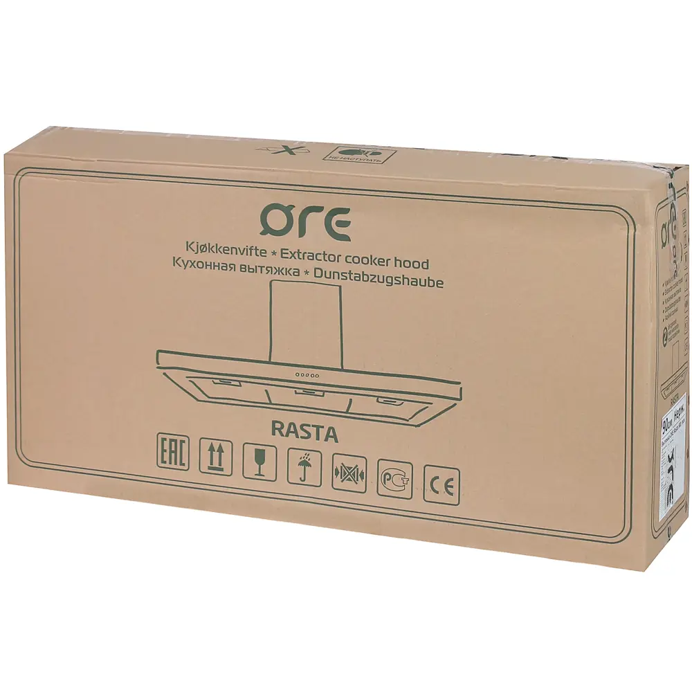 Вытяжка ORE «Rasta» 90L, 90 см, нержавеющая сталь STLM-2086728 - Вид №9