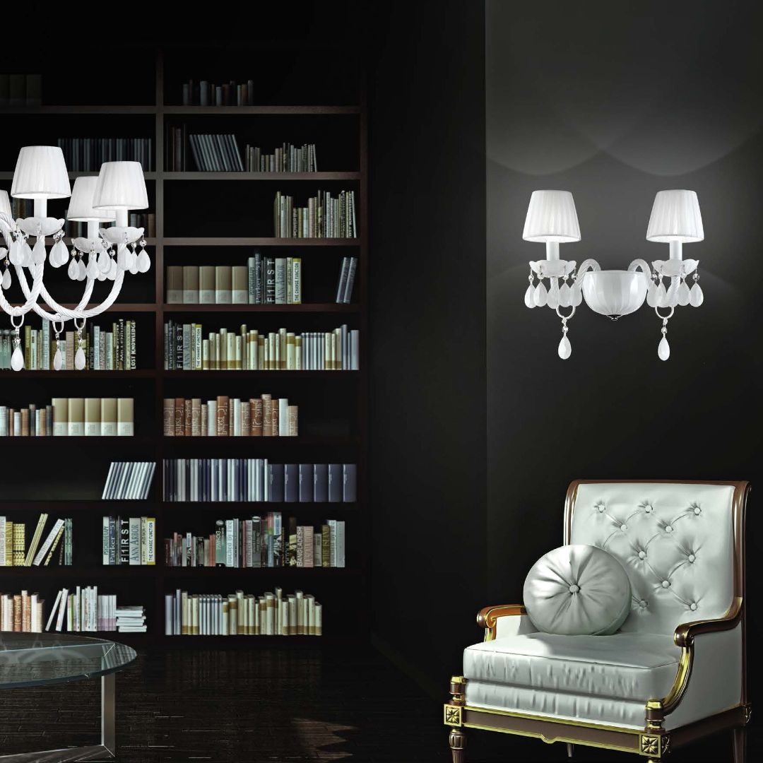 Masiero Milord/A2 white бра 109022 - Вид №1