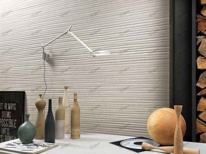 Italgraniti Объемная белая плитка для стен с эффектом камня Nordic stone wall sun-id-1389373