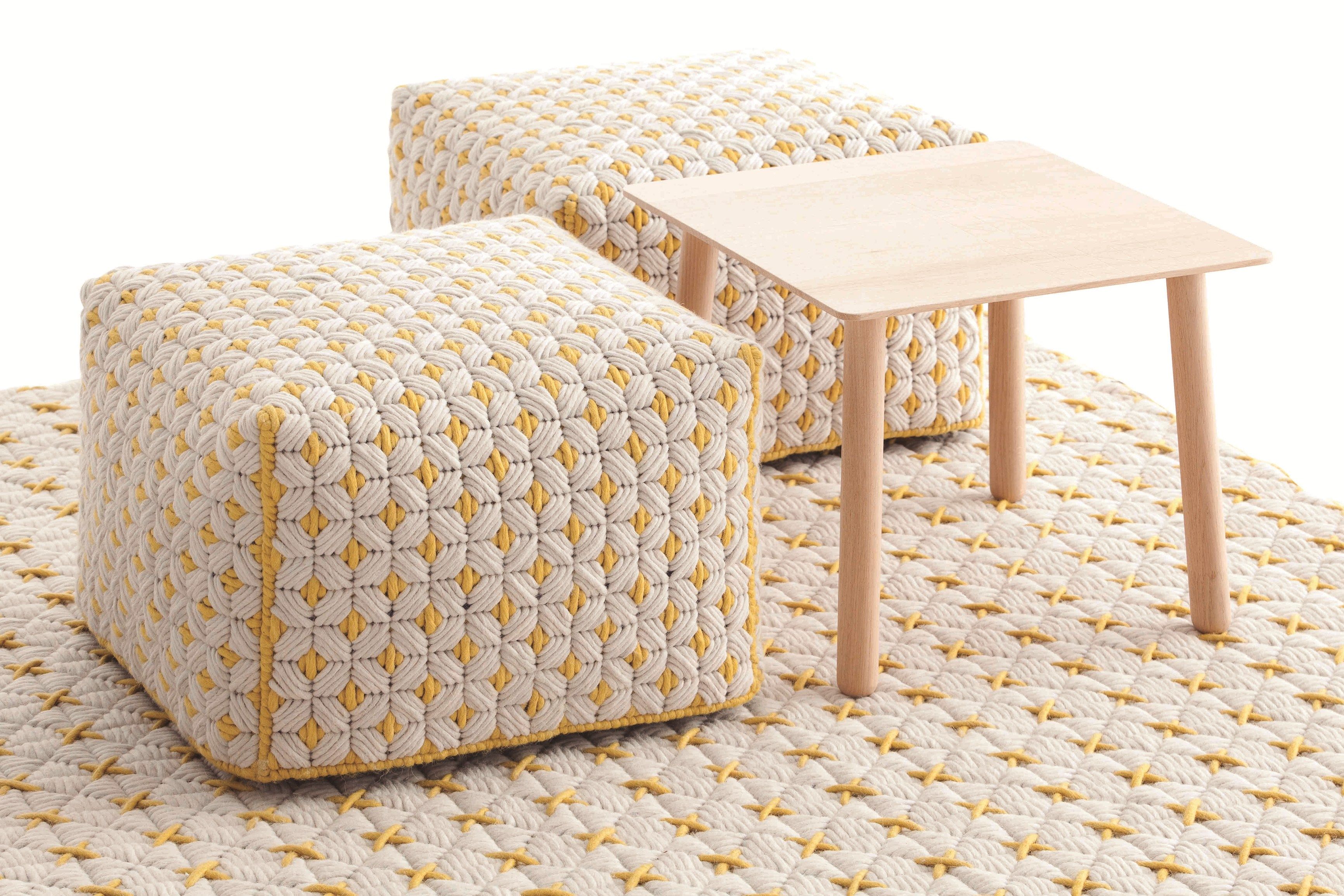 Прямоугольный ковер ручной работы из ткани GAN Silaï ARCH-00103936 - Вид №12