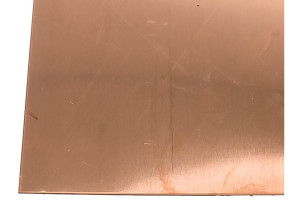 15868001 Лист медный, гладкий 500x1000x0,5, 469511 GAH ALBERTS
