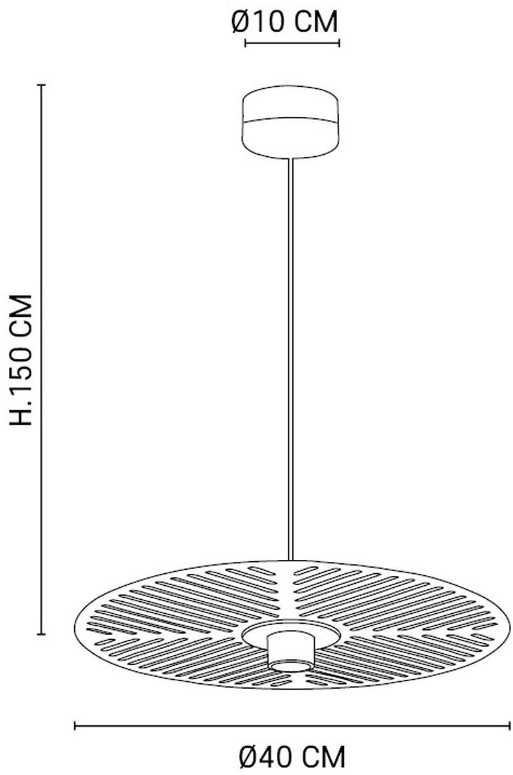 Market Set Подвесной светильник из металла Waterlily 651906/-07 - Вид №4