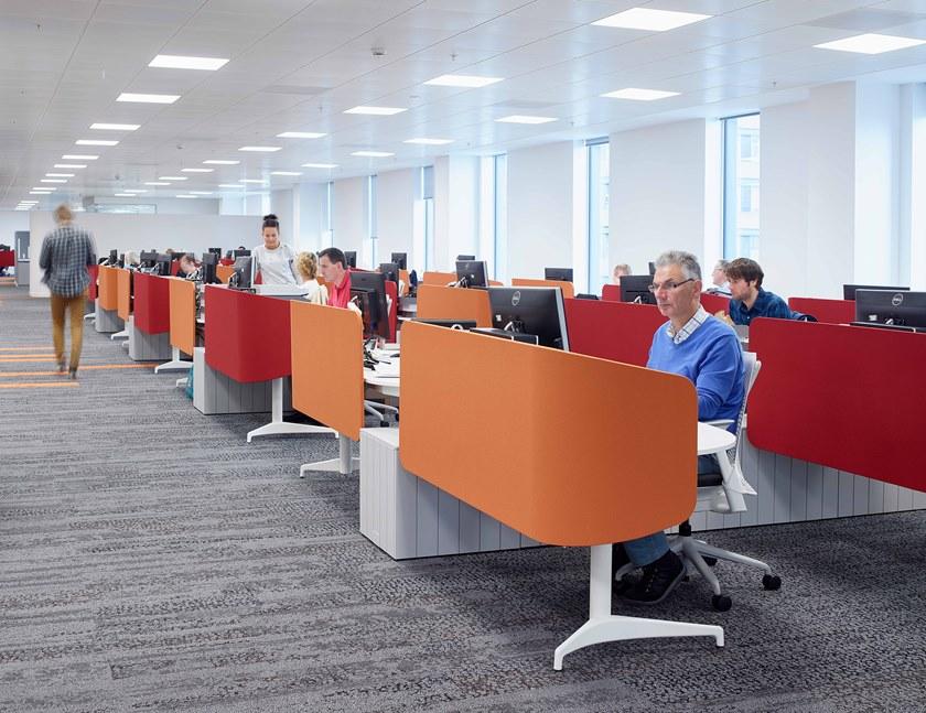 Herman Miller Модульный стол с регулируемой высотой и встроенной полкой Locale sun-id-1403367 - Вид №3