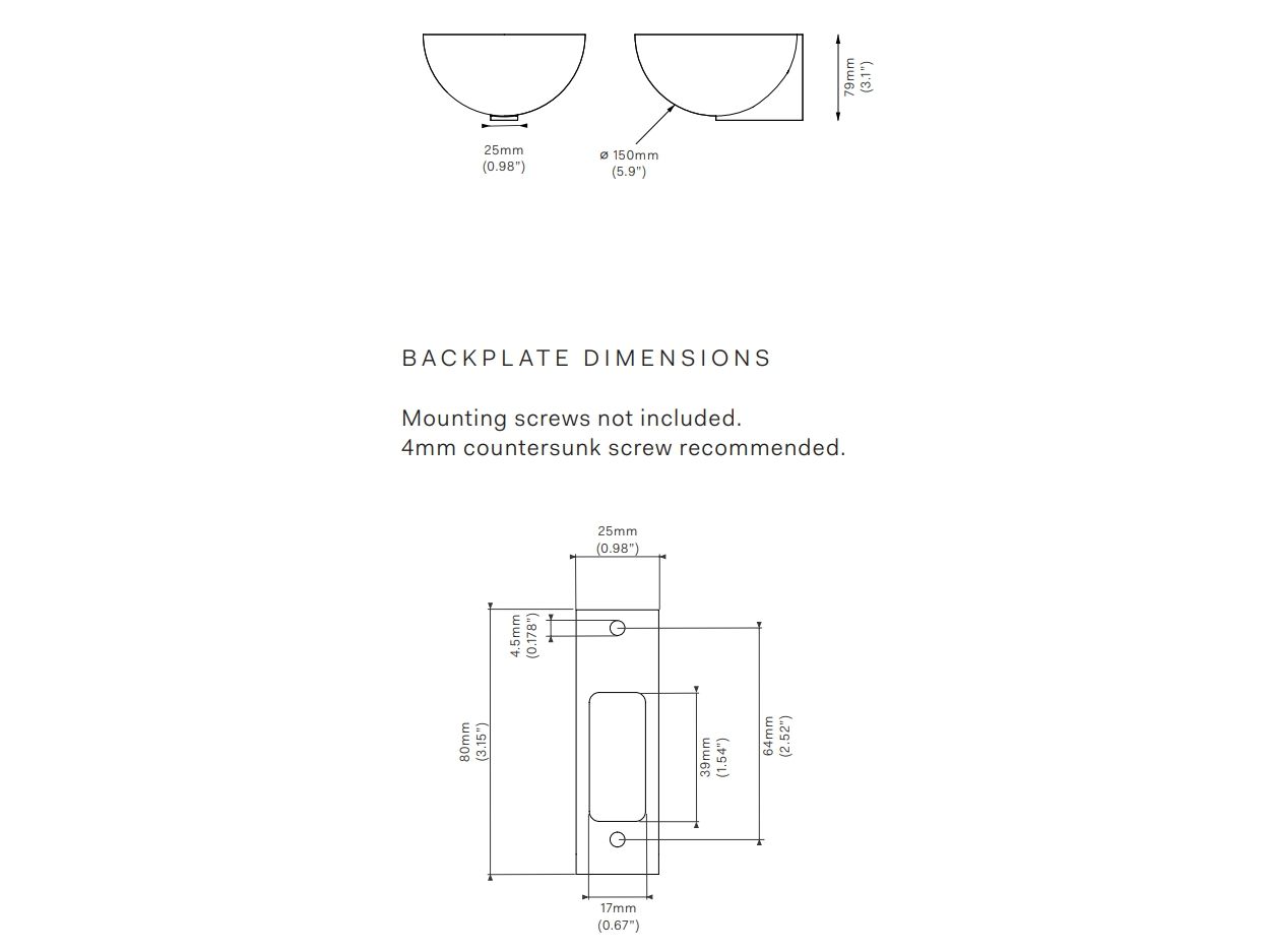Латунный светодиодный настенный светильник Michael Anastassiades Brass Architectural ARCH-00053131 - Вид №1