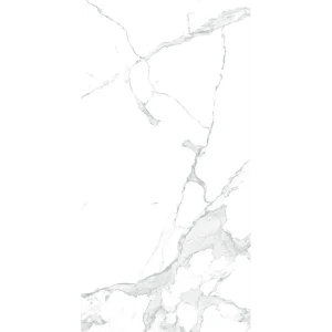 89396420 Глазурованный керамогранит Arcadia Ceramica Paradise Statuario Carving 60x120 см 1.44 м² матовый цвет белый STLM-1359346