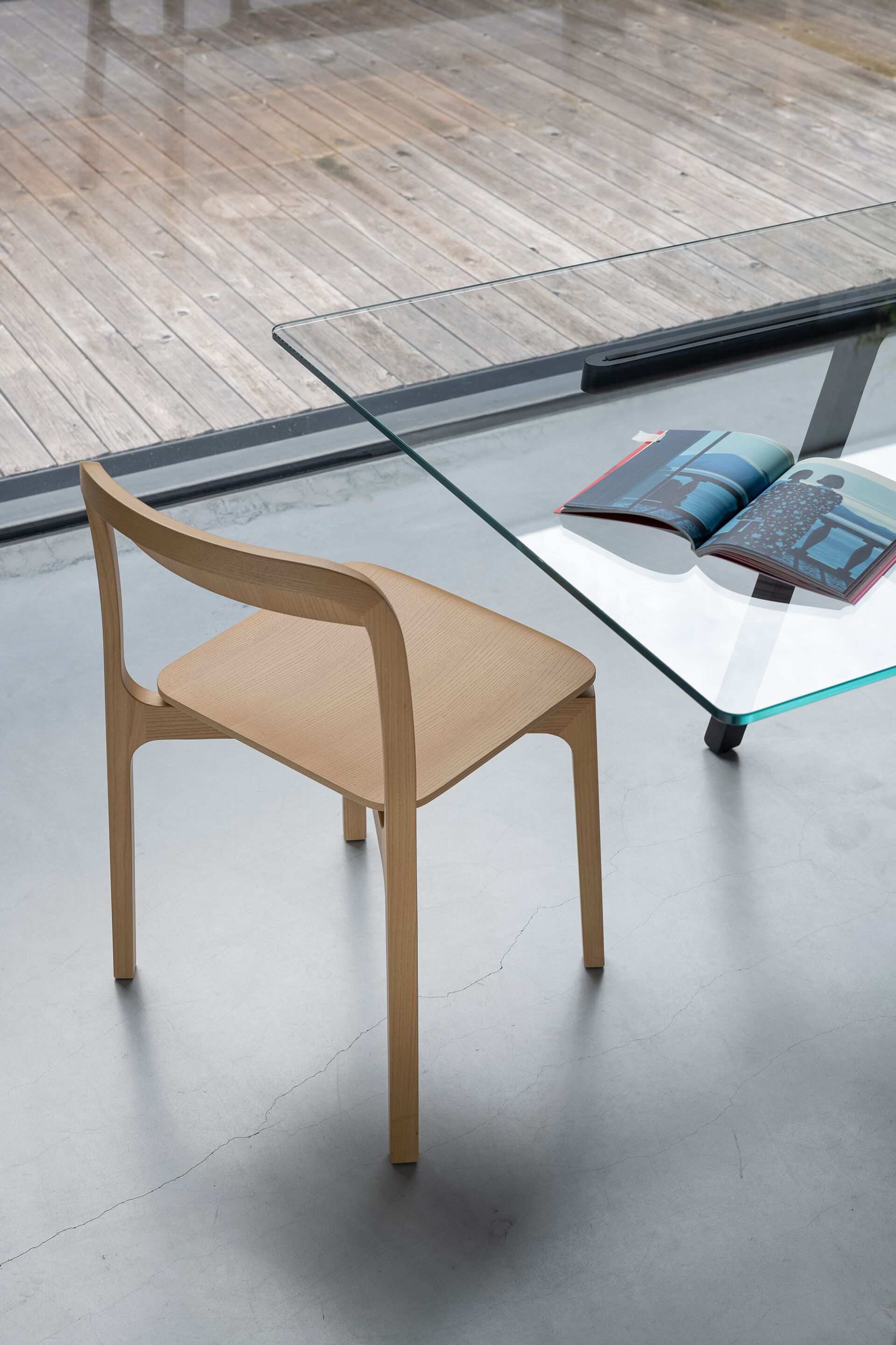 Штабелируемый стул из ясеня Kristalia Contorna ARCH-00135863 - Вид №6