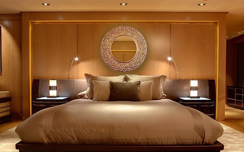 Зеркало круглое настенное бронза CORAL IN SHAPE CORAL 00-3860092 Бронза - Вид №2