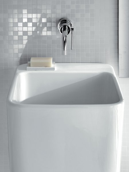 YXJH01 G-FULL Мойка подвесная 400x480 без отверстия Hatria 