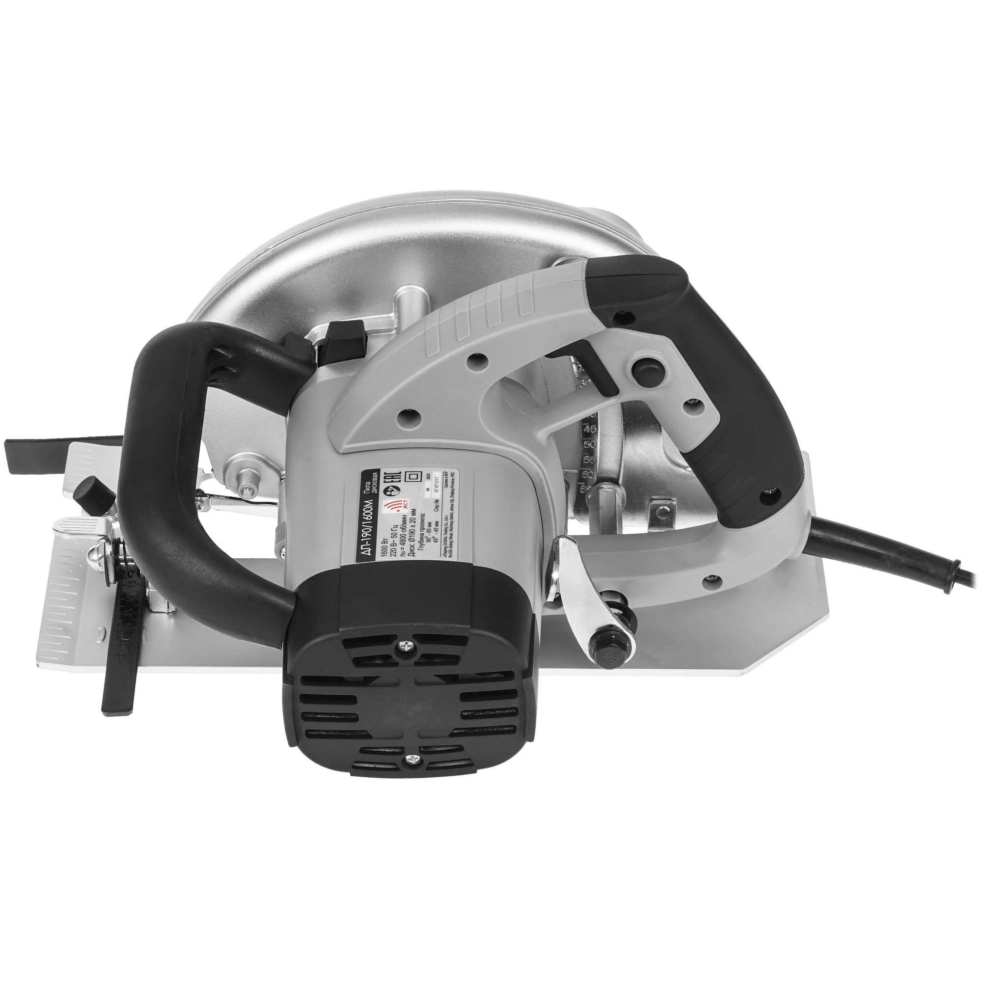 Пила дисковая Интерскол ДП-190/1600М 0152204 STDN-0131088 - Вид №3