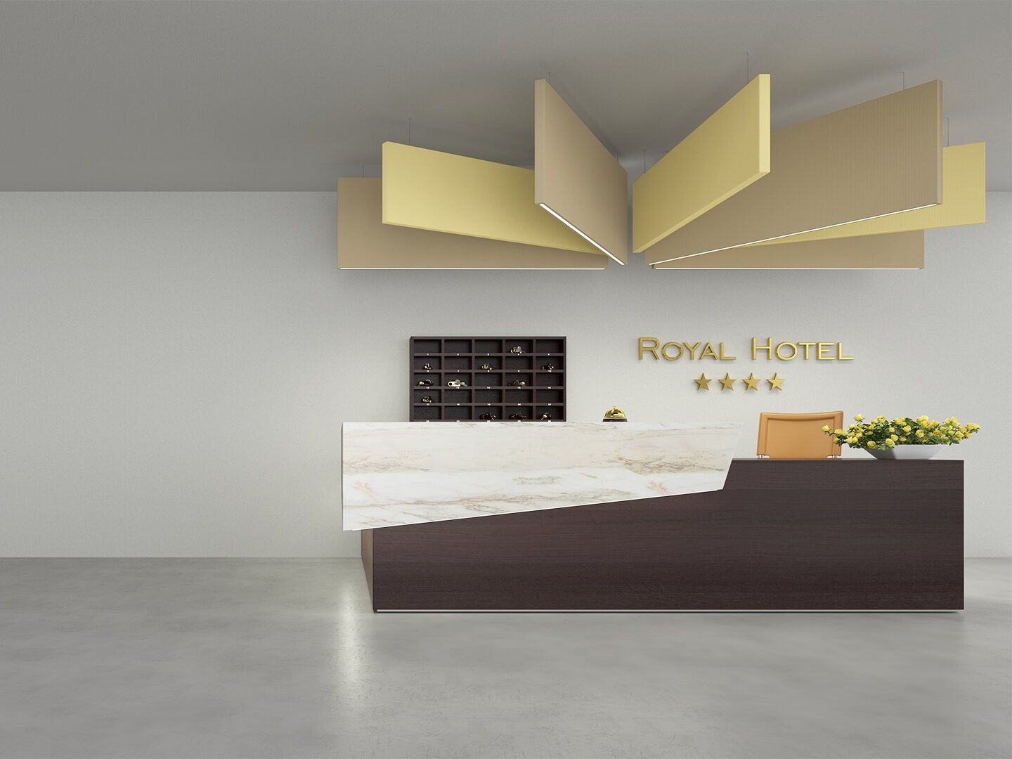 Подвесная акустическая панель Caruso Acoustic FLAG ARCH-00112051