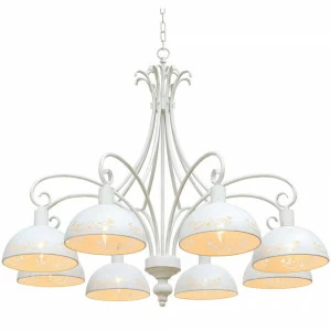 Подвесная люстра Arte Lamp Pittore A2060LM-8WG белая ARTE LAMP ДИЗАЙНЕРСКИЕ, PITTORE 056344 Белый