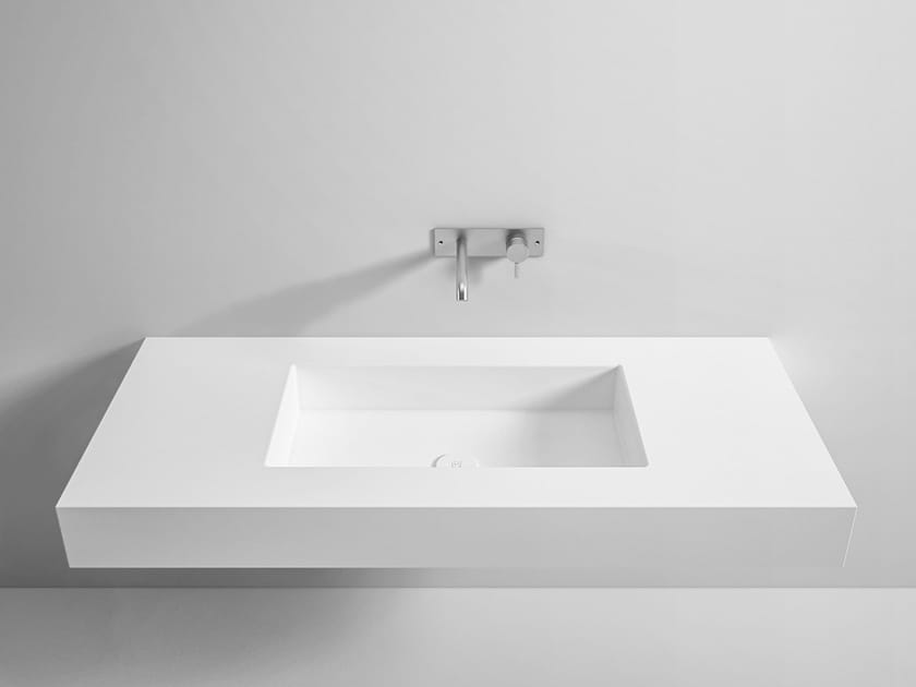 Подвесная раковина Corian® с столешницей Rexa уникальный ARCH-00064673