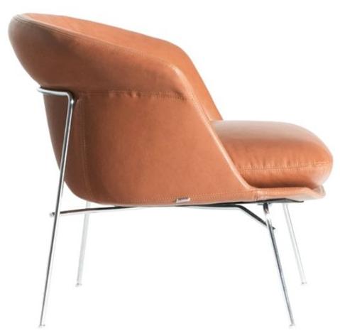 Driade Мягкое кожаное кресло с подлокотниками Moon sun-id-1413218 - Вид №2