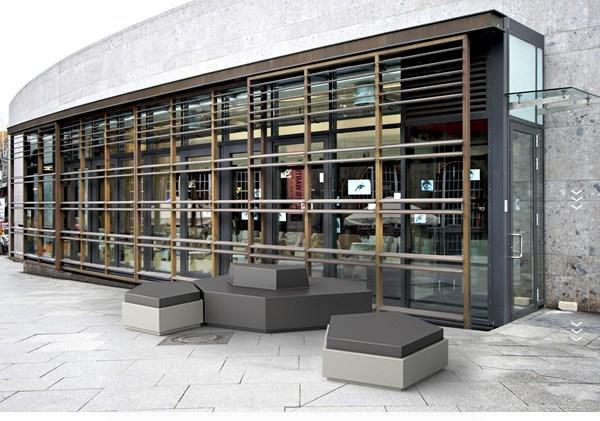 Quinze & Milan Пуф / журнальный столик в пене qm Pentagon sun-id-1410844 - Вид №2