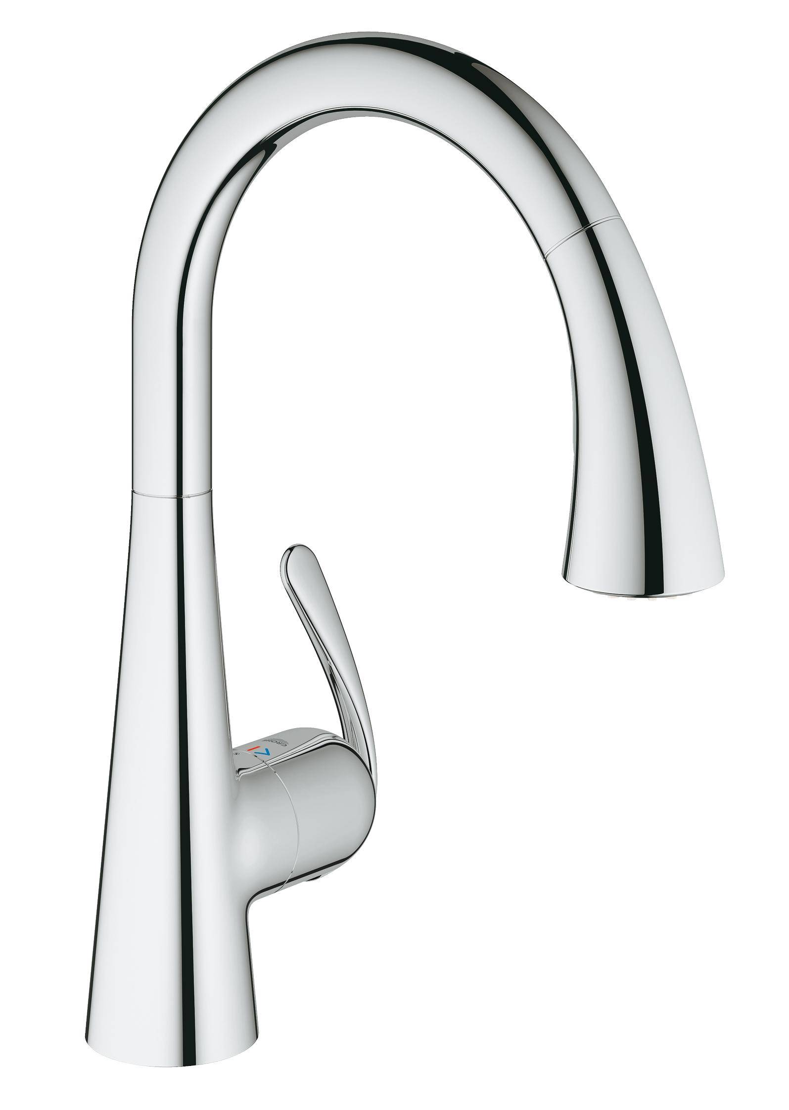 32294001 Смеситель для кухни Grohe Zedra хром - Вид №6