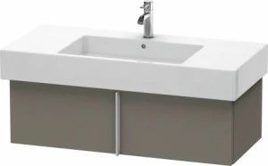 VE611409090 Тумбочка подвесная Vero #VE6114 1000 x 446 мм Фланелево-серый шелковисто-матовый лак