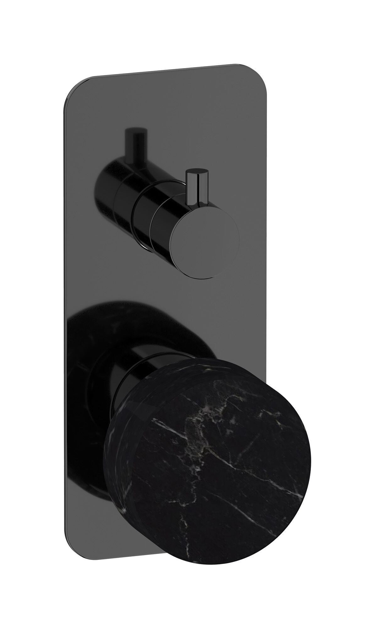 Мраморный встраиваемый смеситель для душа с переключателем IB мрамор + мрамор Elle ARCH-00099432 - Вид №2