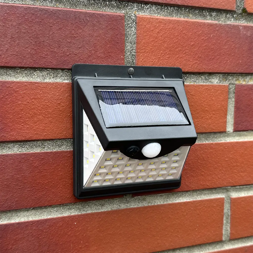 Светильник светодиодный уличный Duwi Solar LED на солнечных батареях 8Вт 6500К 330Лм IP65 датчик движения черный STLM-2157102 - Вид №1