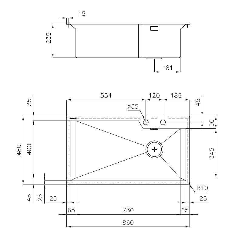 1402000 Мойка GK 1402000 Fosterspa  - Вид №1