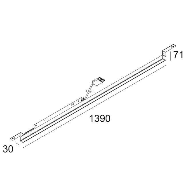 Профиль линейного потолочного освещения для светодиодных модулей Deltalight D-Liner ARCH-00027649 - Вид №4