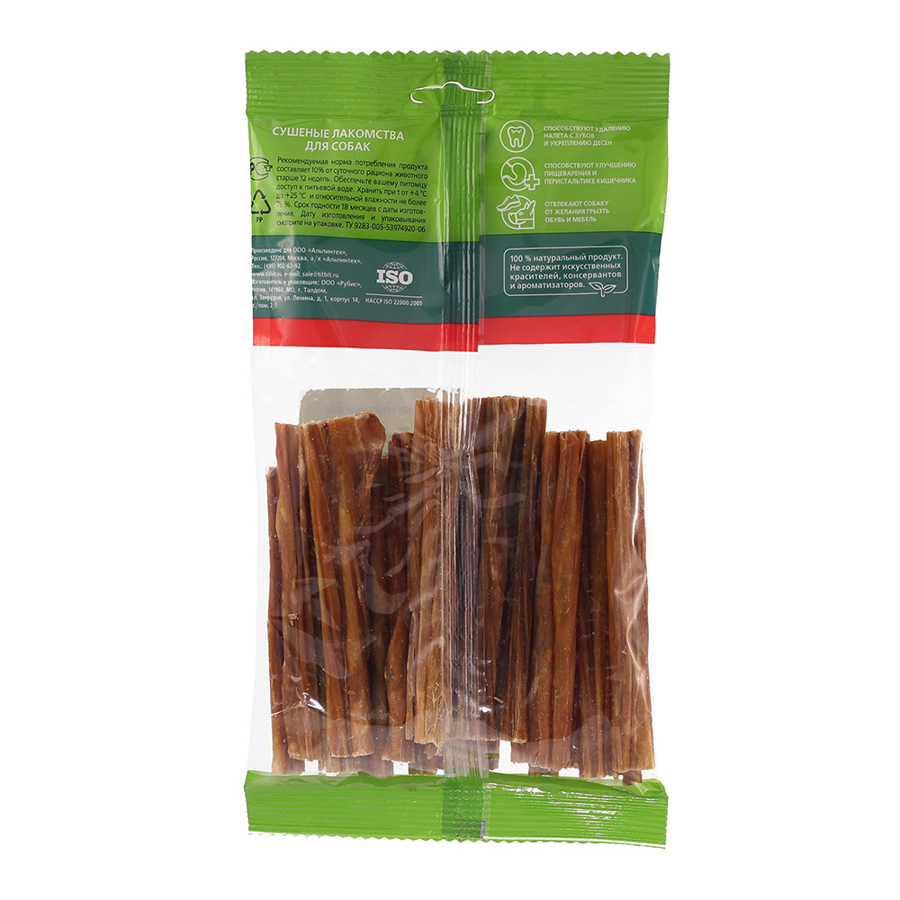 Т00021260 Лакомство для собак Кишки говяжьи BIG TITBIT  - Вид №2