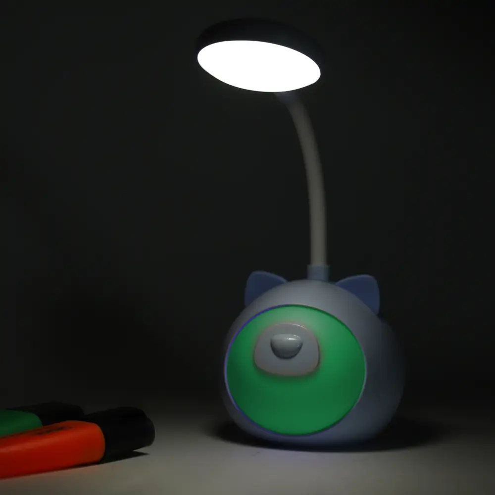 Ночник светодиодный Camelion Мишка синий NL-274 детский, с выключателем STLM-2090412 - Вид №4