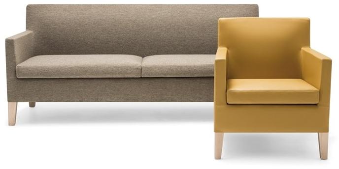 Andreu World 2-местный тканевый диван Anna Sf1407 - Вид №1