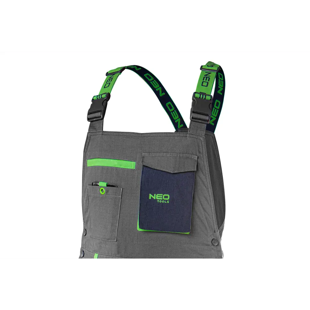 Полукомбинезон рабочий Neo Tools Premium серый размер S рост 175-178 STLM-2200171 - Вид №1