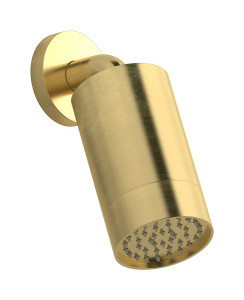 Верхний душ с Кронштейн для душа WE ARE IB ga085mb_1 Natural Brass Spot