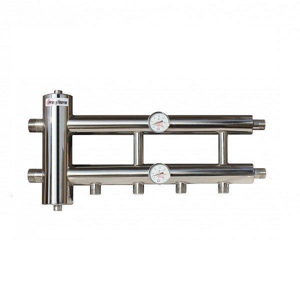 Купить Распределительный коллектор с гидрострелкой 85 кВт, 2+1 контур Прокситерм GSK3221 - Вид №5