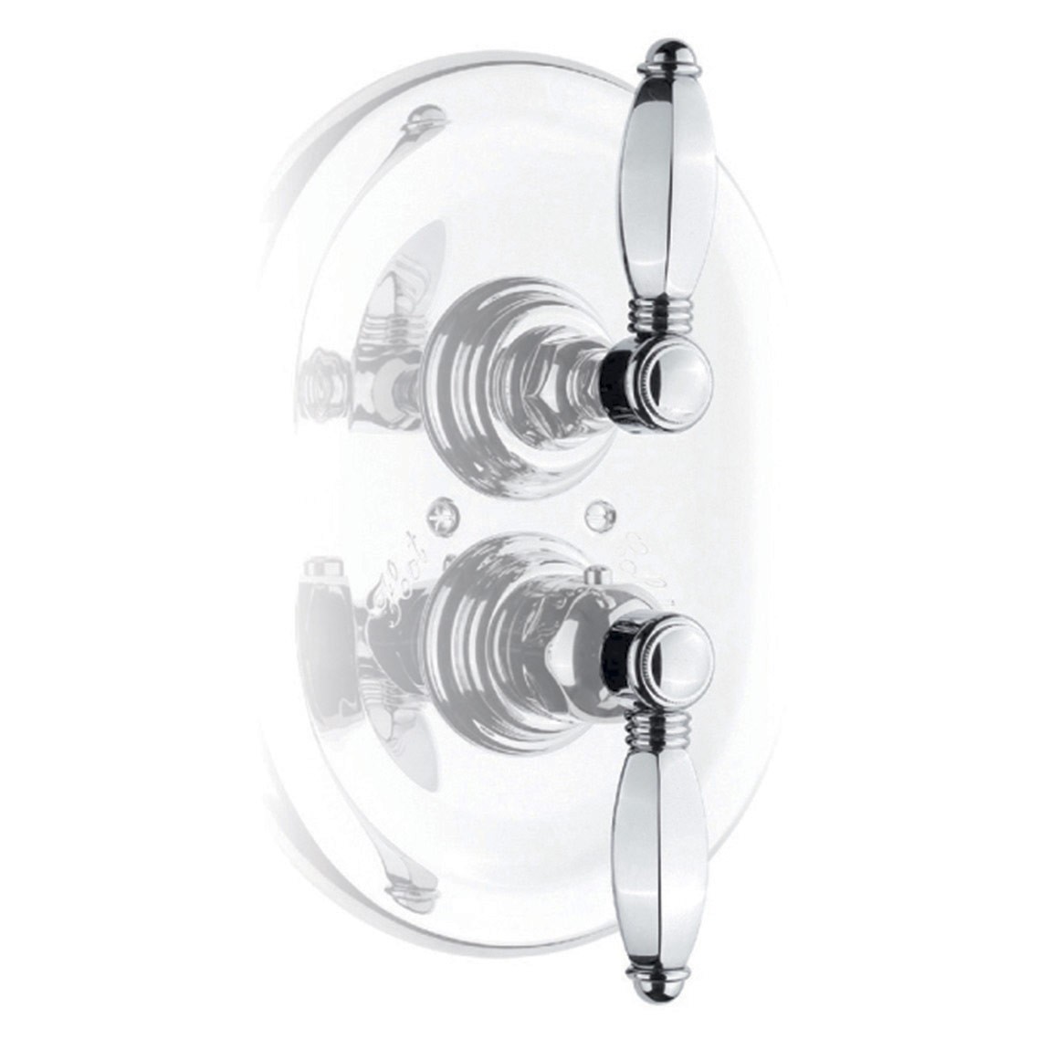 4909 ** 30 Ext. типа встроенный терм. 3/4 дюйма с запорным краном - Monterosa Nicolazzi Series Thermostatic 