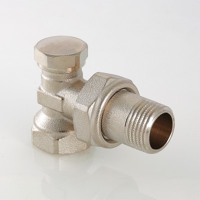 VT.019.N.05 Клапан настроечный угловой Valtec 3/4"  - Вид №1