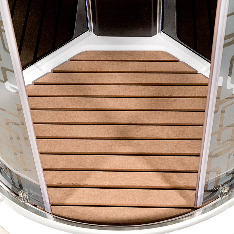 V150 Душевая кабина DETO Серия V BМ1590 с электрикой BLACK - Вид №20