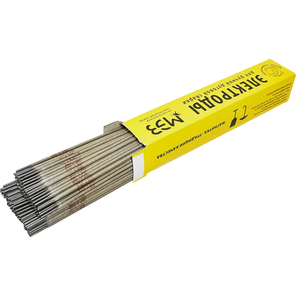 Электрод сварочный ОЗС-4 МЭЗ 3 мм 5 кг STLM-2142423 - Вид №1