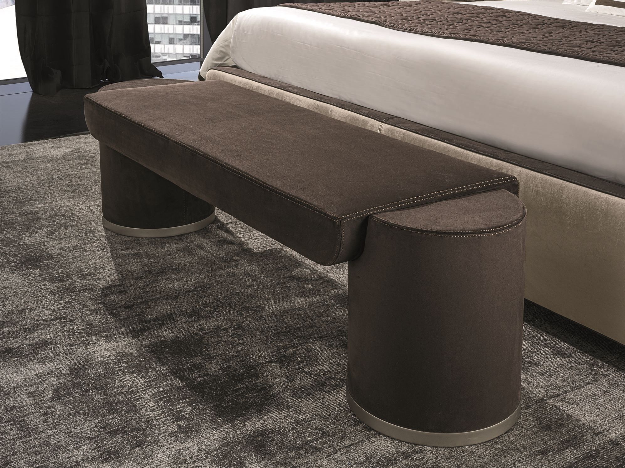 Мягкая скамья Longhi Loveluxe 2020-Sartoria collection ARCH-00067157