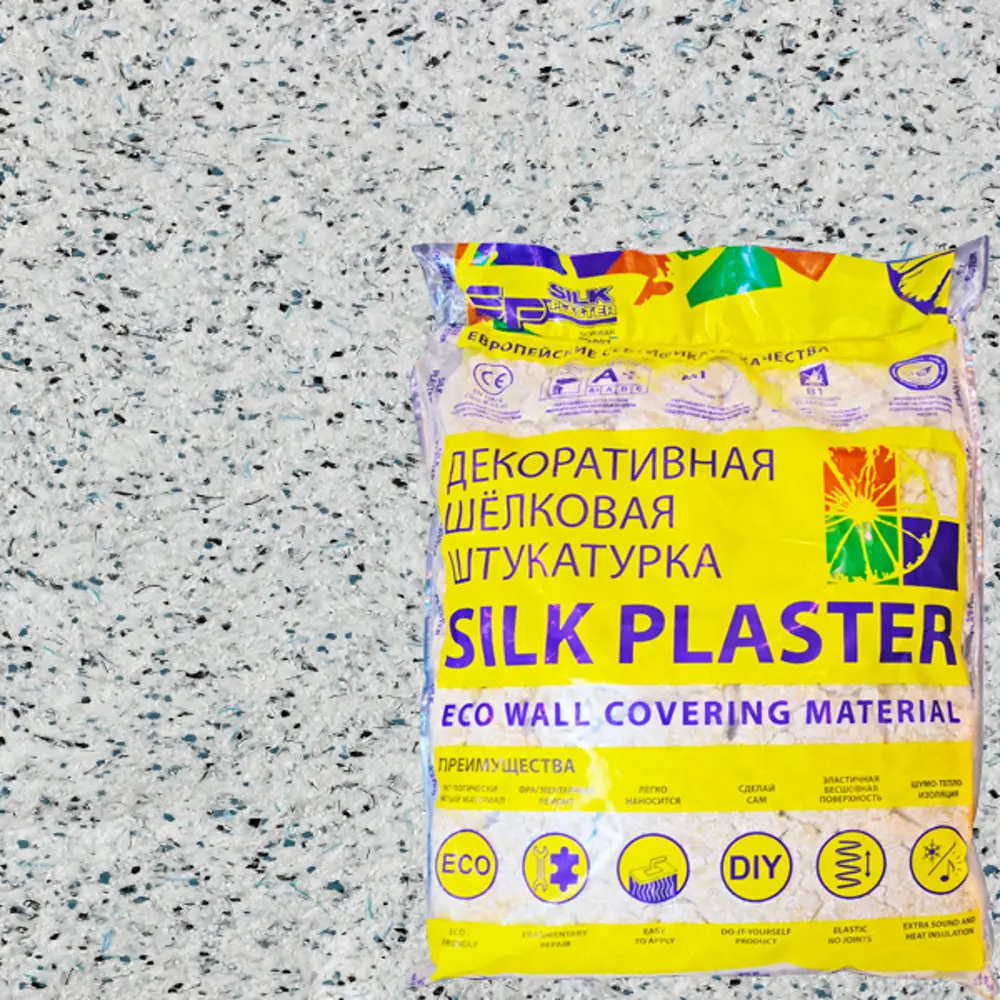 Жидкие обои Silk Plaster Норд 921 1.2 кг цвет голубой STLM-2074130